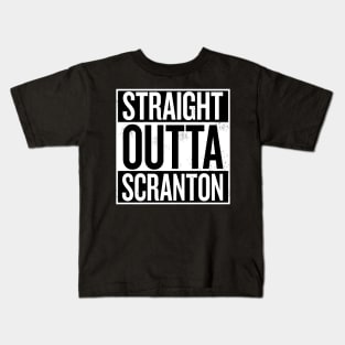 Straight Outta Scranton Kids T-Shirt